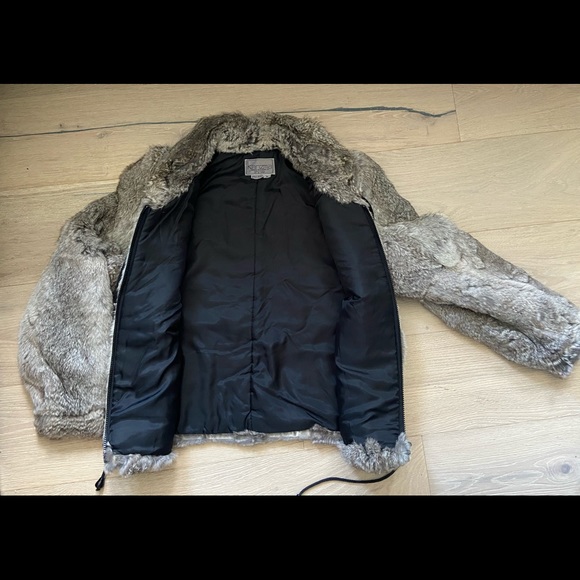 Rabbit fur jacket - Picture 2 of 5